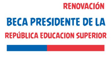 renovacion beca presidente de la republica educacion superior