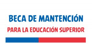 beca de mantencion para la educacion superior