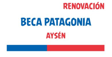 renovacion beca patagonia aysen