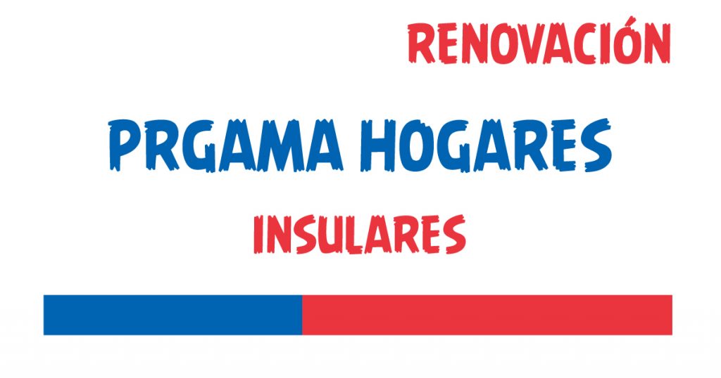 renovacion programa hogares insulares