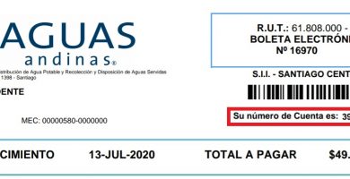 numero de cliente aguas andinas
